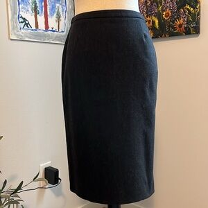 Armani Collezioni Cashmere Blend Skirt